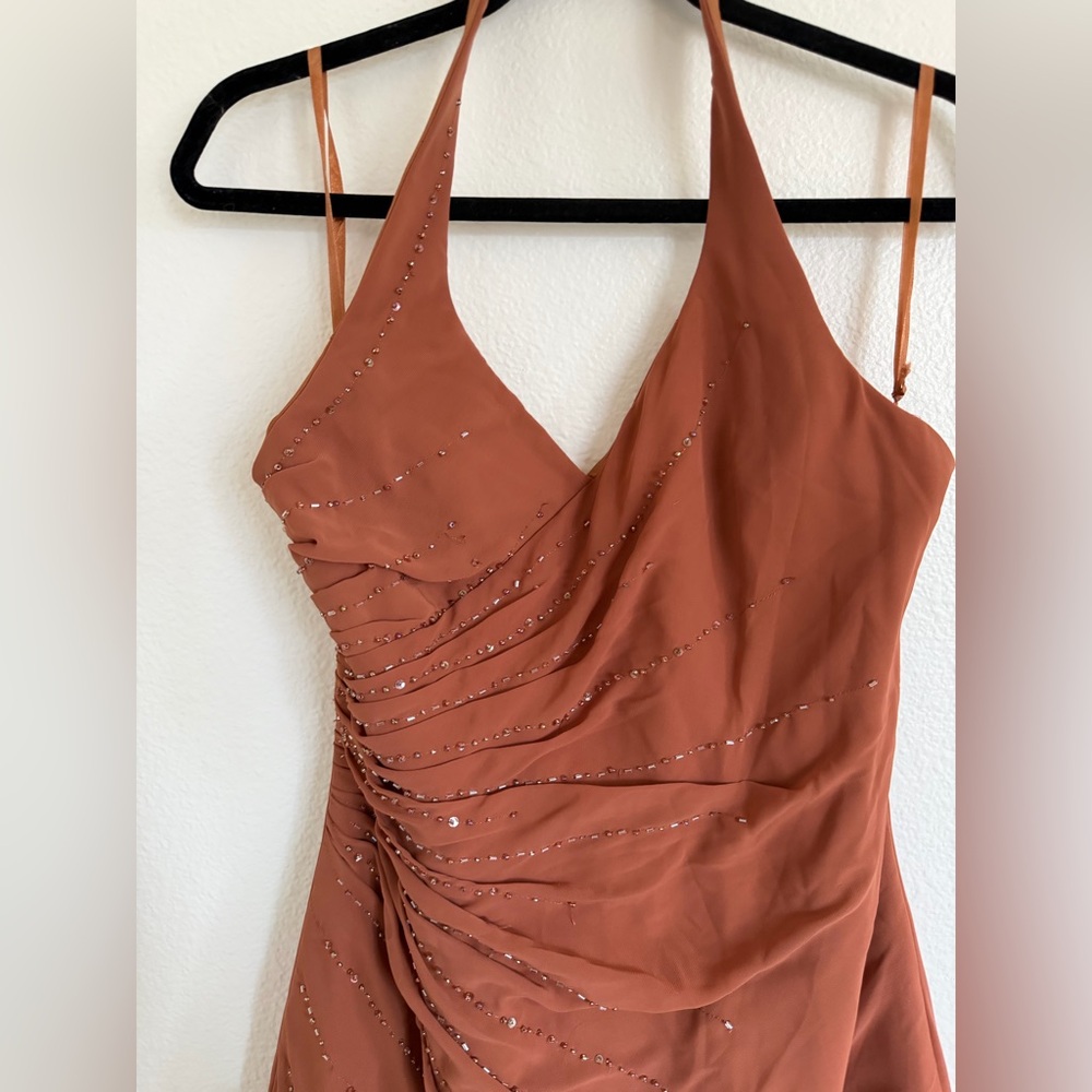 Tan Formal Dress - Picture 5 of 10